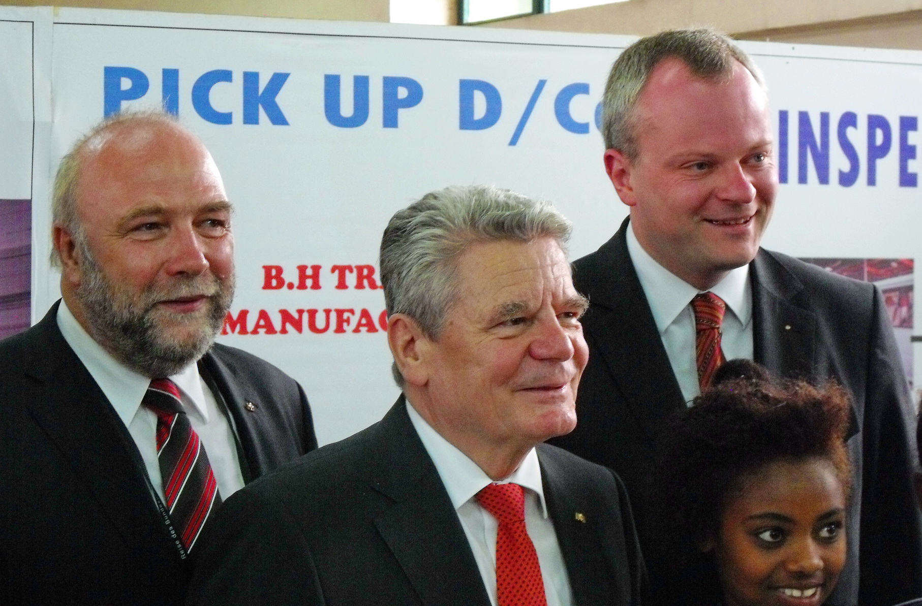 Bundespräsident Joachim Gauck Liebing Afrikabeauftragter Günter Nooke